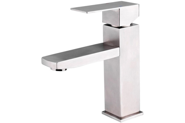 Смеситель для умывальника FASHUN  A51102 врезной, сатин, D=35мм хром