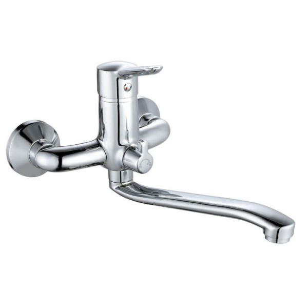 Смеситель для ванны GROSS AQUA Alfa 7211313С-35S  однорычажн. хром