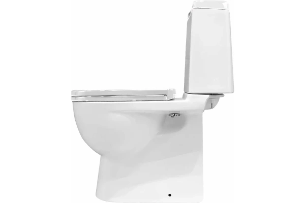 Унитаз компакт SANITA LUXE Некст Слим  белый  — купить унитаз в Кургане, цены в интернет-магазине «АкваТехника»
