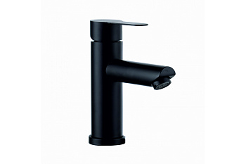 Смеситель для умывальника FASHUN  A51101-7 врезной, D35мм,черный однорычажн. хром