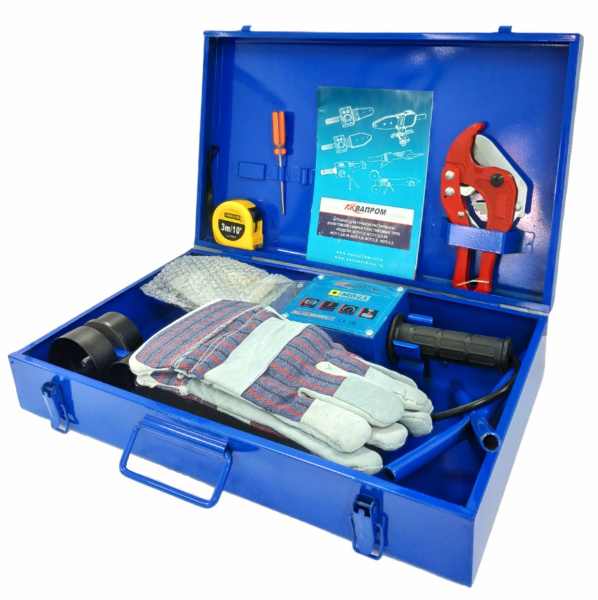 Аппарат для сварки пластиковых труб "АКВАПРОМ" АСП-2,3 (М20/6) желтый круг