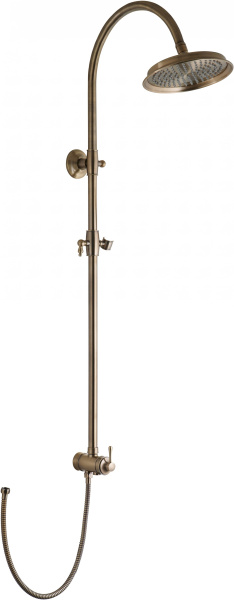 Душевая система SMART Винтаж SM2607BR  однорычажн. бронза,