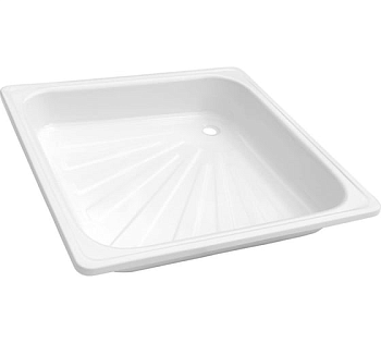 Поддон душевой стальной ANTIKA  700*700*150 без сифона квадратный   