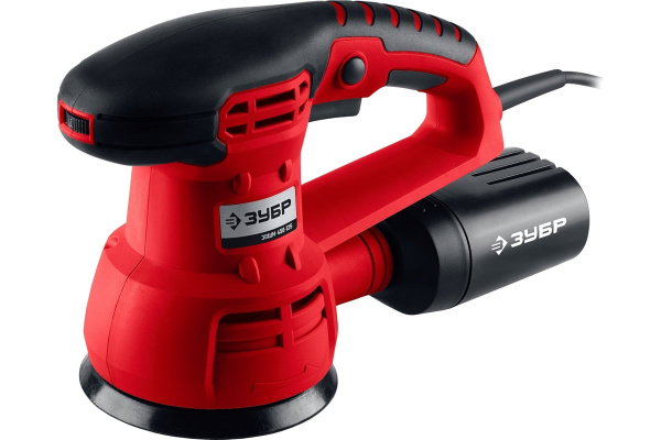 Орбитально-шлифовальная машина, ЗУБР 30ШМ-450-125, 125 мм, 5000-13000 об/мин, эксцентр, ход, 450 Вт