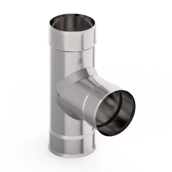 Тройник УМК 90° 150мм 1,0мм нержавеющая сталь 