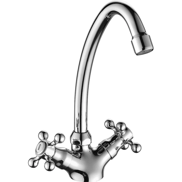 Смеситель для кухни FASHUN  А4119   двухвентильный, хром 