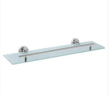 Полка   52 см одинарная с ограничителем  L1707