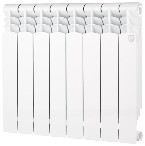 Радиатор Биметаллический ROYAL Thermo Revolution 8 секций, 500мм/80мм, 160Вт, белый