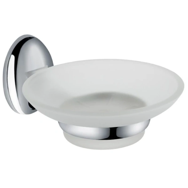 Мыльница с держ хром/синCRmix 9359 хром 568-209