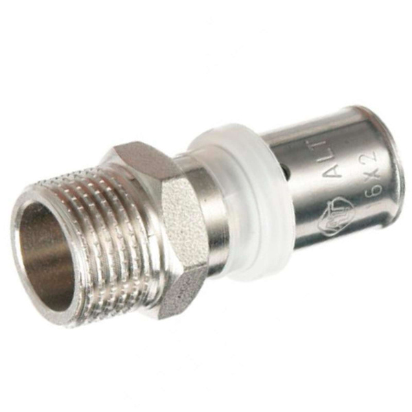 Муфта переходная ALTSTREAM 20х3/4" нар/пресс