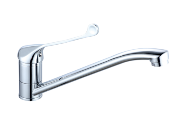 Смеситель для умывальника РМС  РМС-Л1-004Ш-25 (R8) врезной, однорычажн.(хир. ручка) хром