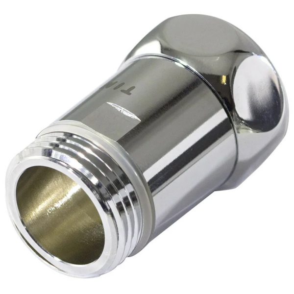 Соединение прямое для П/С 1"г х1" г, хром TIM (K5-SFF044)