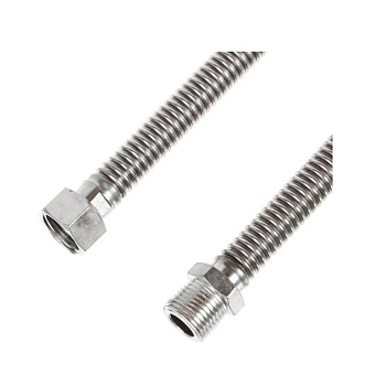 Подводка гибкая для газа сильфонная  100см 3/4", вн/нар, 