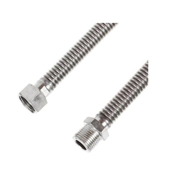 Подводка гибкая для газа сильфонная  100см 3/4", вн/нар, 