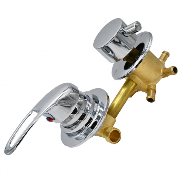 Смеситель 5режимов 120мм в сборе (штуцер/резьба на выбор)