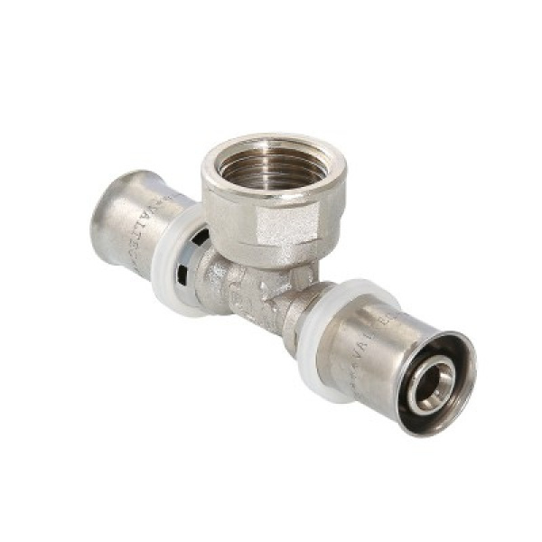 Тройник RBM 20х1/2" вн/пресс