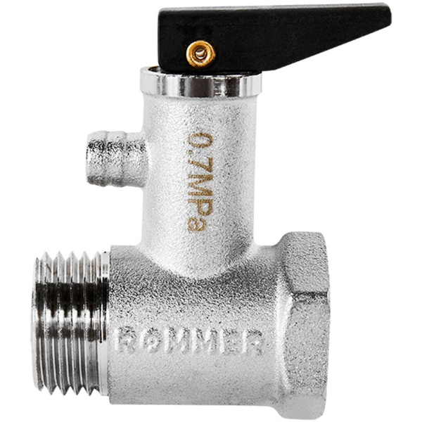 Клапан предохран д/бойлера 1/2" ROMMER вн./нар. RVS-1007-007015