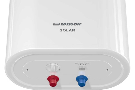 Водонагреватель накопительный  EDISSON  Solar 80 V плоский — купить водонагреватель в Кургане, цены в интернет-магазине «АкваТехника»