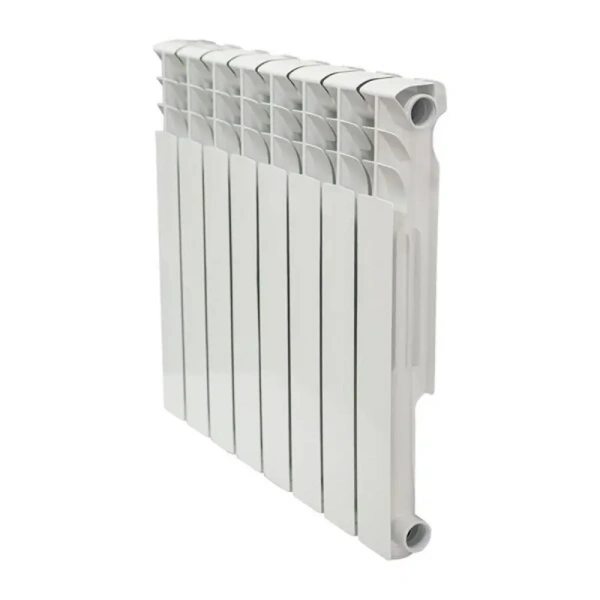 Радиатор Биметаллический AQUAPROM  9 секций, 500мм/80мм, 130Вт, белый