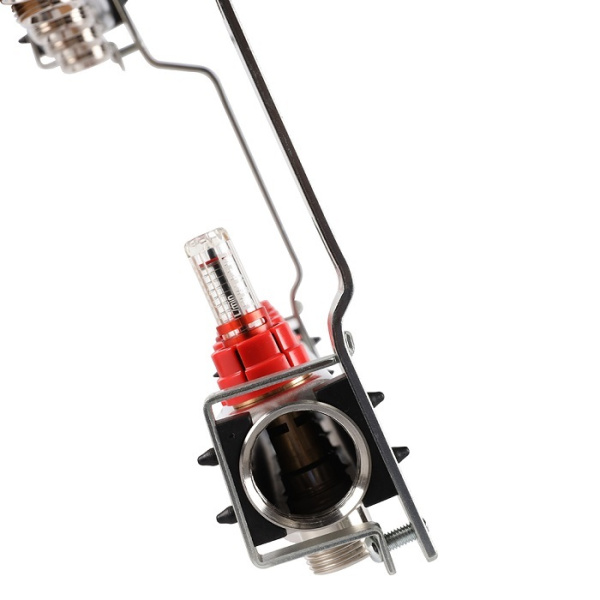 Коллектор из нержавеющей стали ROMMER   1"х3/4"х5 с расходомерами    — купить в Кургане, цены в интернет-магазине «АкваТехника»