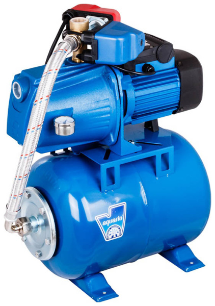 Станция насосная AQUARIO AUTO AJC-60 550Вт 40л/м, 38м, чугун, 24л, сталь