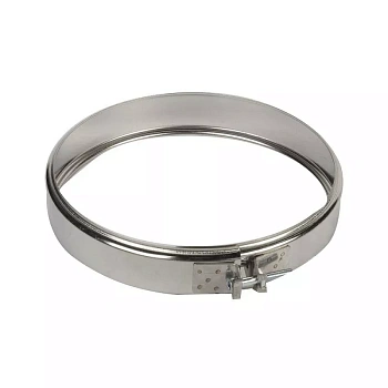 Хомут УМК 100мм 0,5мм нержавеющая сталь 