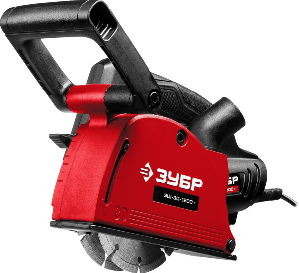 Штроборез (бороздер) ЗУБР d125 vv, 1200Вт, 30мм, ЗШ-30-1200Т — купить в Кургане, цены в интернет-магазине «АкваТехника»
