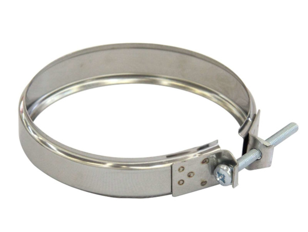 Хомут УМК 100мм 0,5мм оцинкованная сталь 