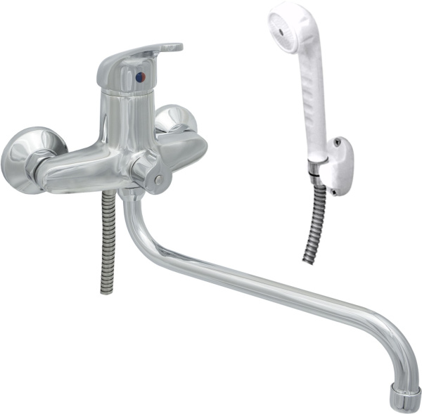 Смеситель для ванны ЦС-СМ 300/1-3 D35 Cт. М-42 круглый излив  СТ300101.1  однорычажн. хром