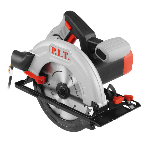 Пила циркулярная P.I.T. РКS185-С3 (1400Вт, 185диск, 5500 об.мин, глуб.проп.60мм) — купить в Кургане, цены в интернет-магазине «АкваТехника»