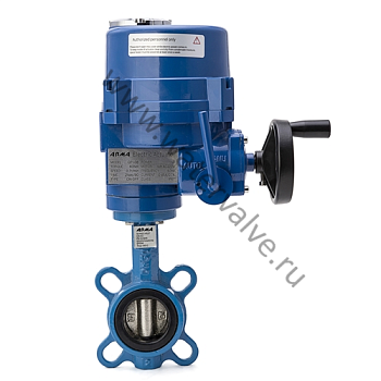 Затвор дисковый поворотный чугун. CI  Ду 65 