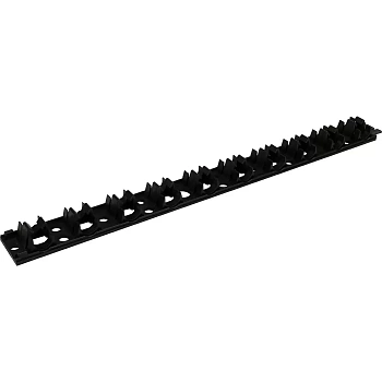 Шина фиксирующая 0,5м для крепления труб 16-20мм STOUT 