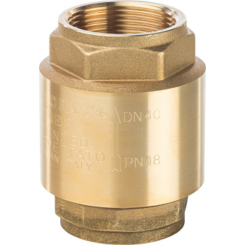 Клапан обратный PRO AQUA  1 1/2",   с металлическим седлом, 