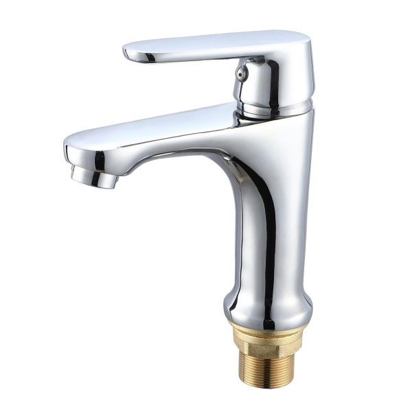 Смеситель для умывальника РМС  SL123-001F врезной, однорычажн. хром