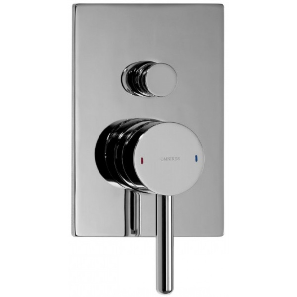 Смеситель для ванны OMNIRES  Y1235/K CR  однорычажн. 