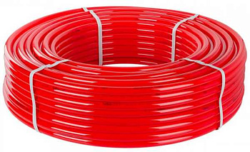 Труба из термостойкого полиэтилена PE-RT РТП  20х2,0 200м красная,  