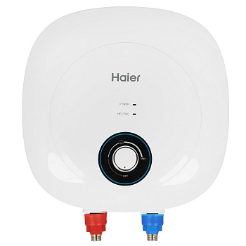 Водонагреватель накопительный Haier ES10V-MQ1 над мойкой