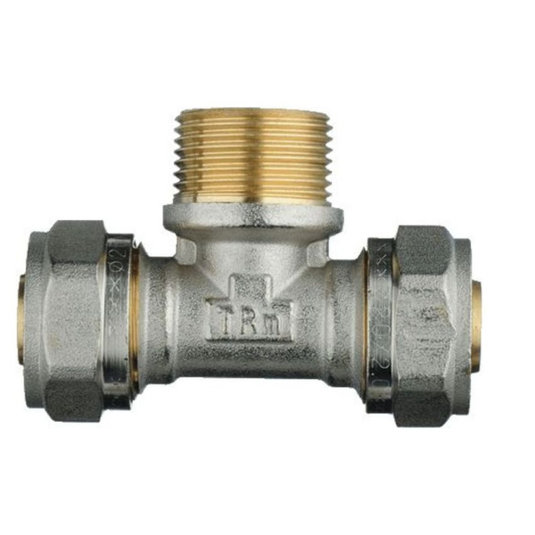 Тройник GF 20х3/4" нар/цанга