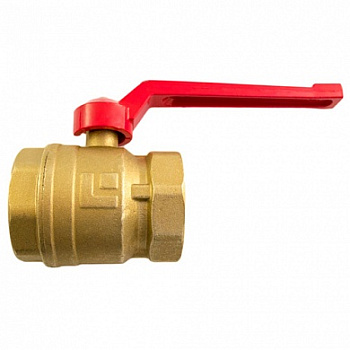 Кран шаровой латунь аналог БОЛОГОЕ  1/2", рычаг, вн/вн  