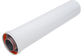 Удлинение дымохода D60/100 труба универс. раструб 500мм арт.Y-001