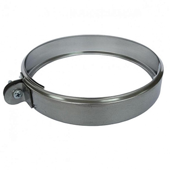 Хомут УМК 220мм 0,5мм оцинкованная сталь 