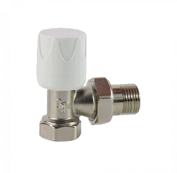 Вентиль регулируемый ручной OGINT  1/2", вн/нар, угловой 022-1370