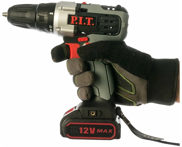 Дрель-шуруповерт P.I.T. PSR12-C7 МАСТЕР (12В, 2 Li акк.1,5Ач,2 ск,25Нм,быстр.зарядка,кейс) — купить в Кургане, цены в интернет-магазине «АкваТехника»
