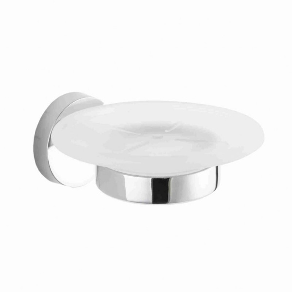 Мыльница GROSS AQUA Delta cтеклянная настенная GA18039