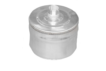 Заглушка глухая УМК  130мм 0,5мм нержавеющая сталь  