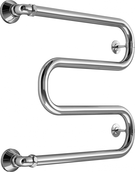 Полотенцесушитель МАРГРОИД М-образный B37 500х600мм 1", Полимерное покрытие водяной