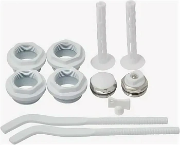 Комплект для радиатора КНР  1"х1/2" с двумя кронштейнами 