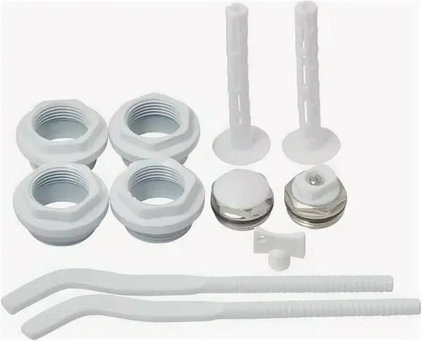 Комплект для радиатора КНР  1"х1/2" с двумя кронштейнами 