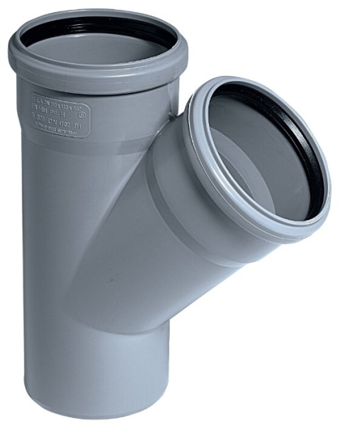 Тройник для ВНУТР. КАН. ДИГОР 110х110/45*  