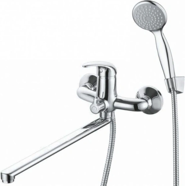 Смеситель для ванны GROSS AQUA Basic 7211257С-35F  однорычажн. хром